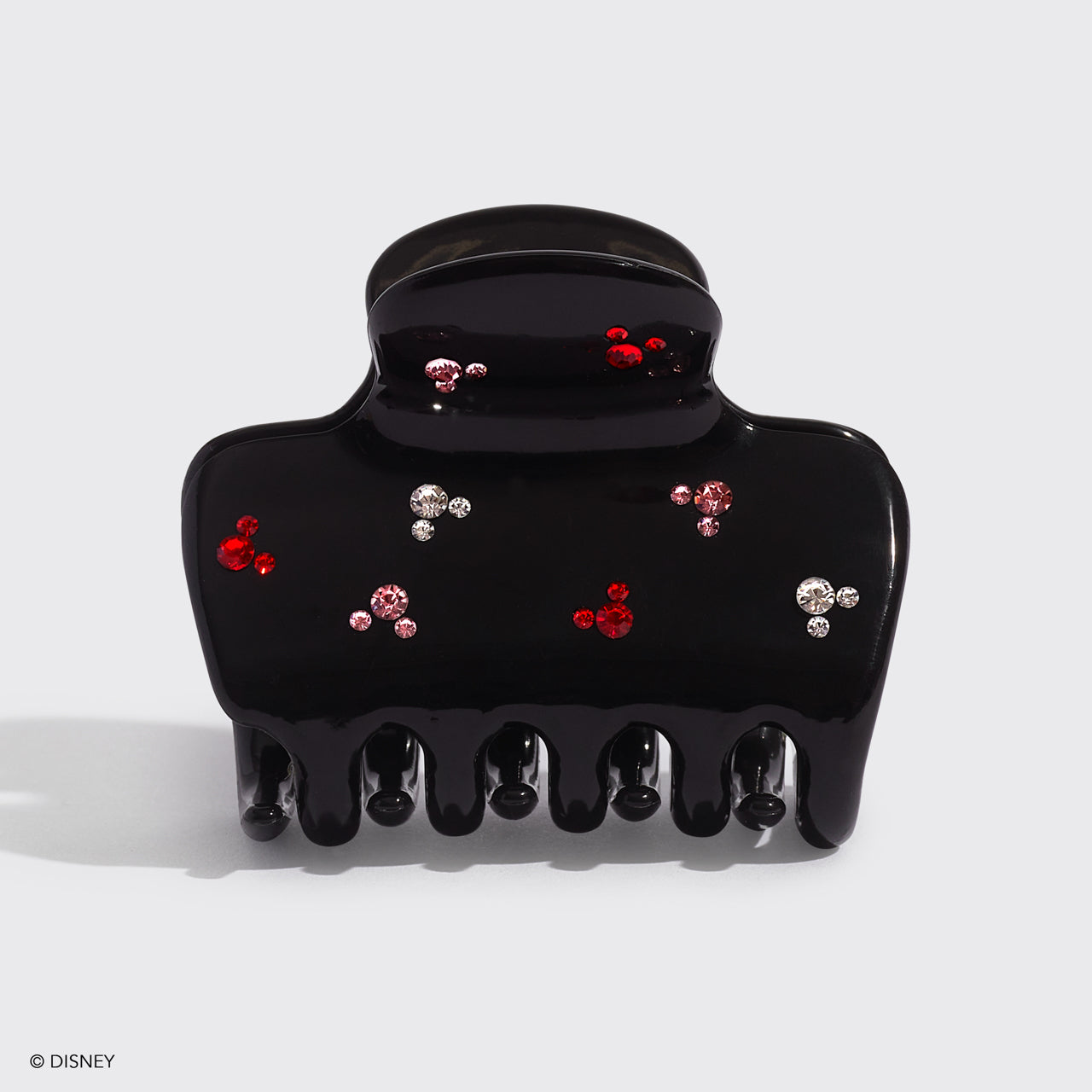 Alternative view of Kitsch x Mickey and Minnie Cloud Claw Clip in Black Rhinestone