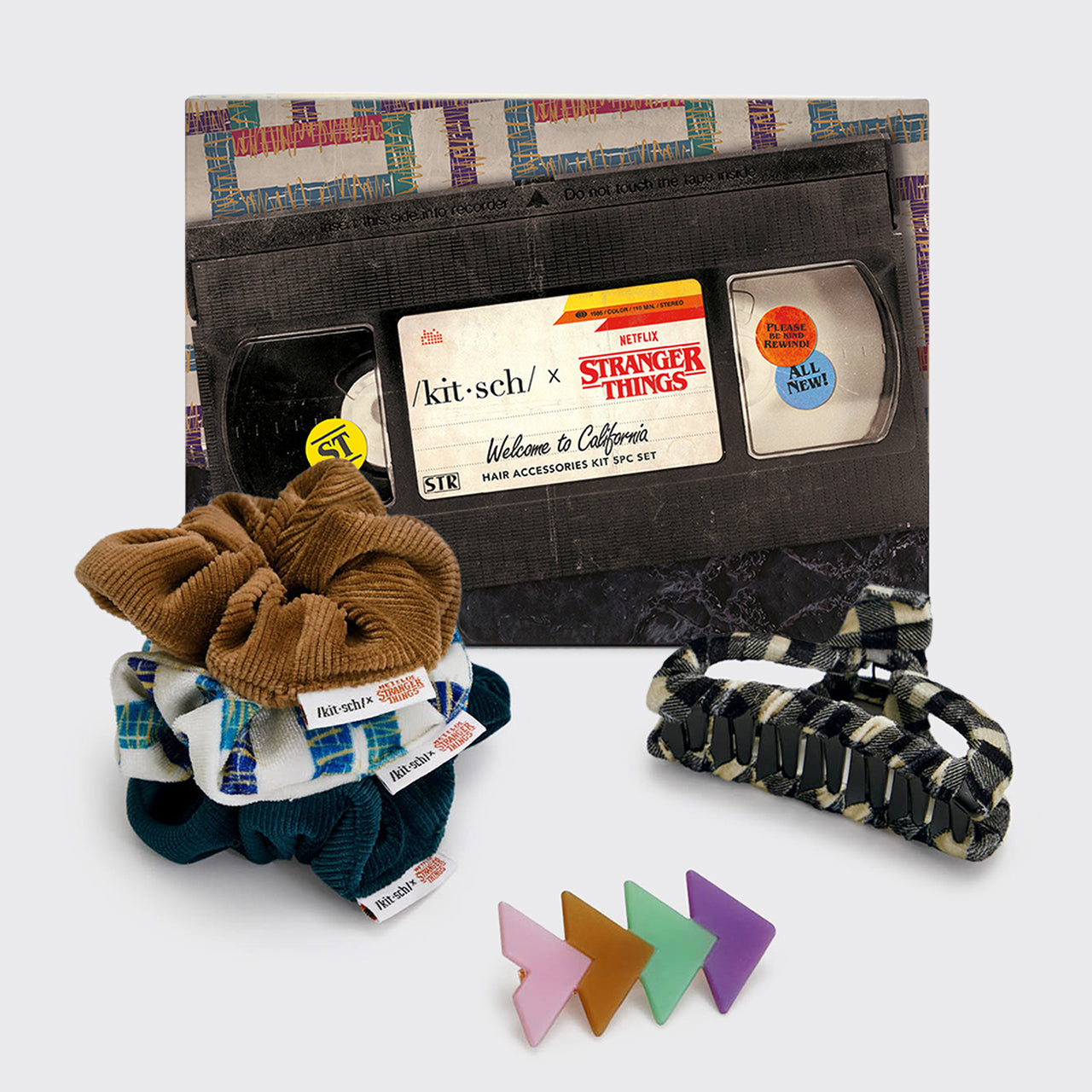 Welcome to California Hair Accessories Kit 5pc Set
