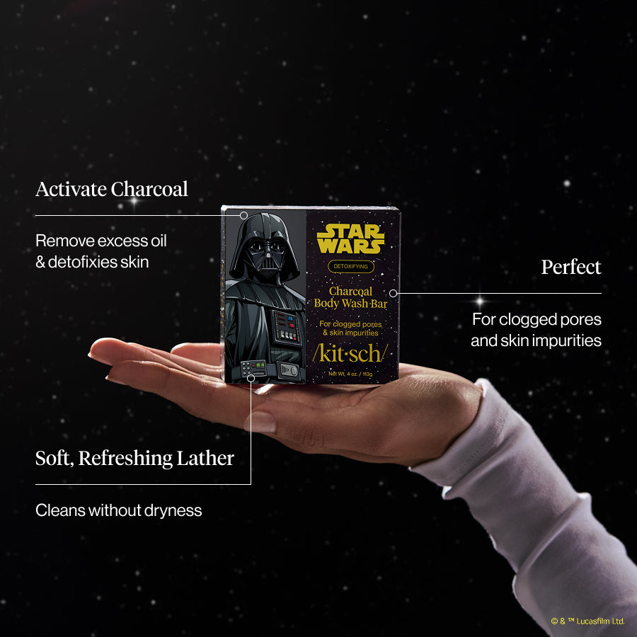 Alternative view of Star Wars & Kitsch Charcoal Detoxifying Solid Body Wash - Darth Detox