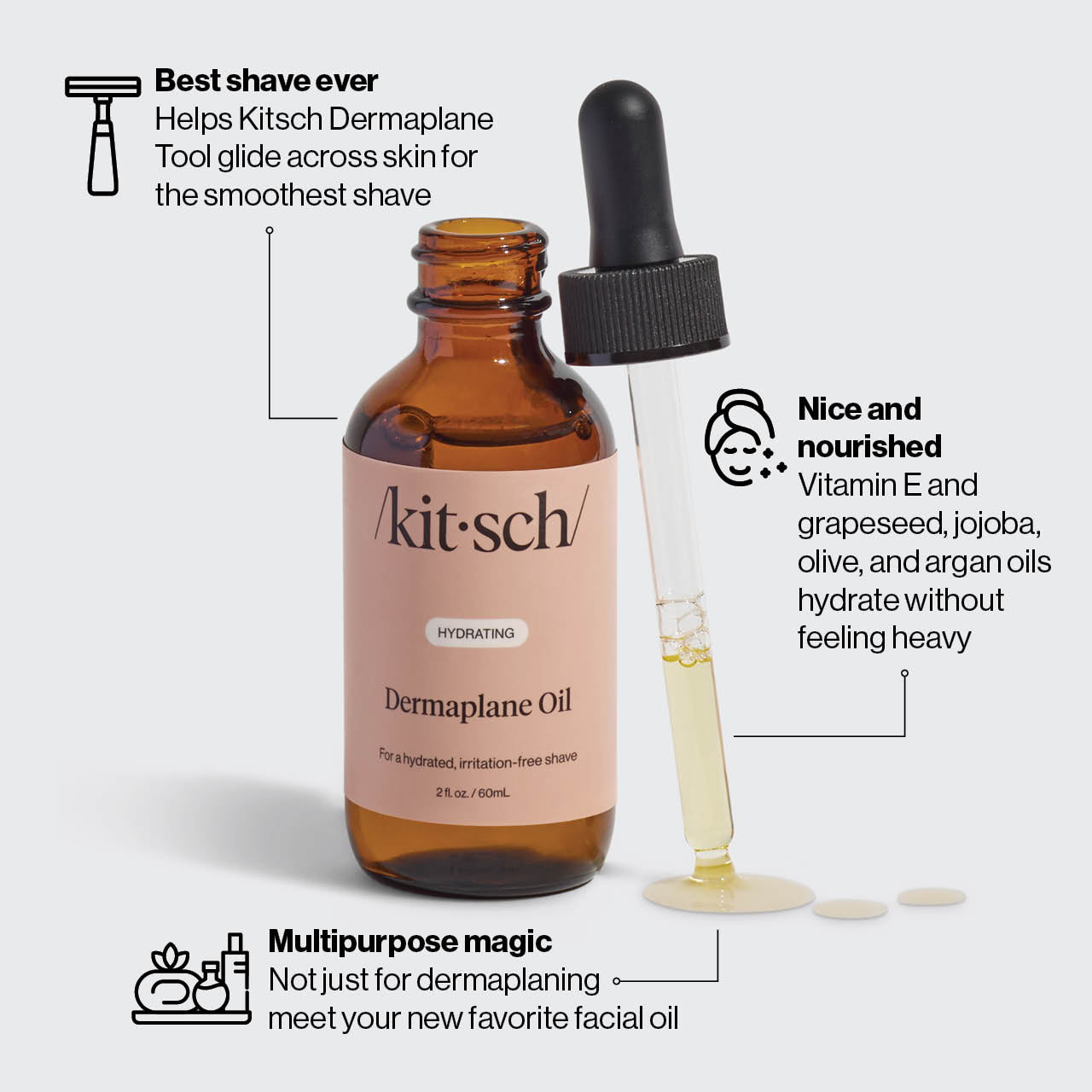 Alternative view of Dermaplane Oil + Dermaplaner Tool Bundle