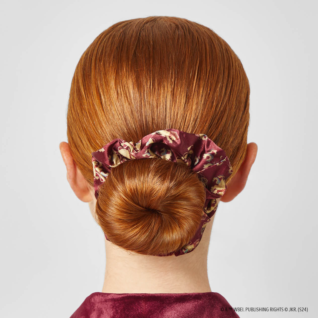 Alternative view of Kitsch x Harry Potter Satin Scrunchies 4pc Set in All Houses