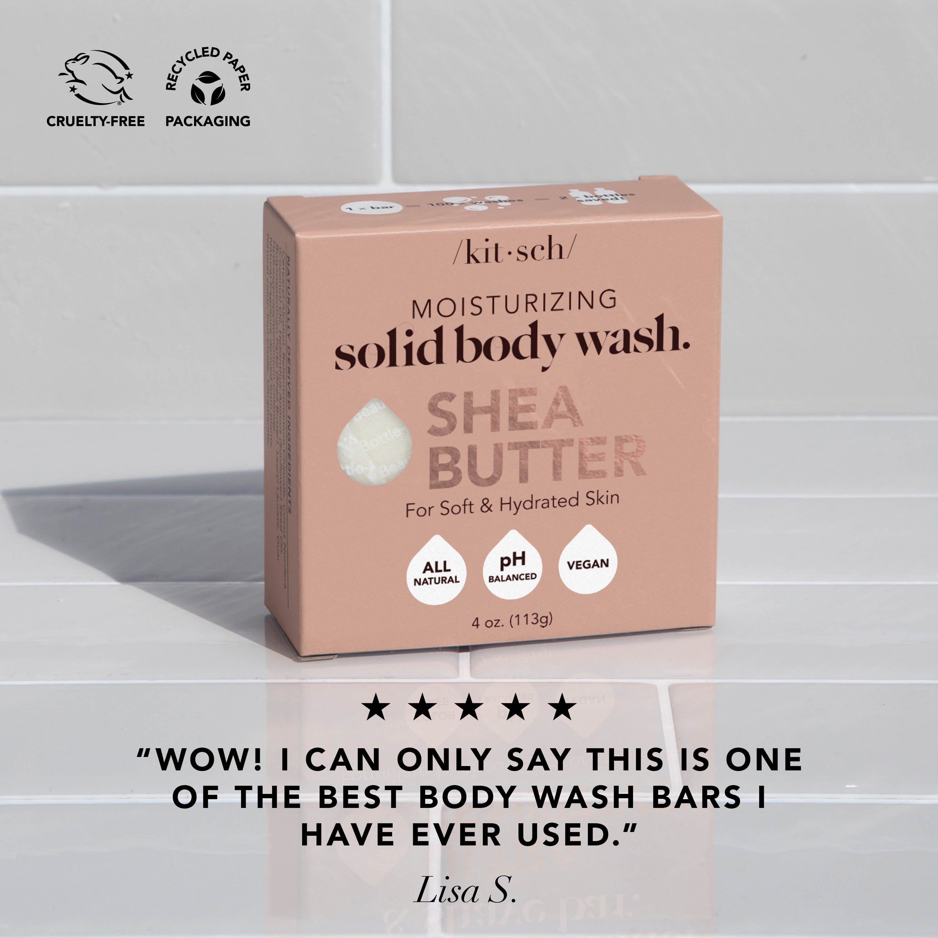 Alternative view of Shea Butter Exfoliating Body Wash