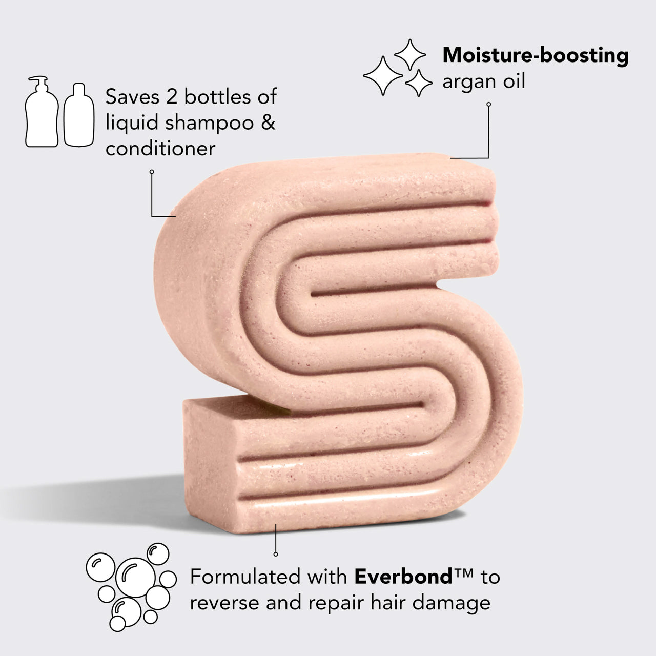 Alternative view of Repairing Argan Oil Shampoo & Conditioner Bar Combo