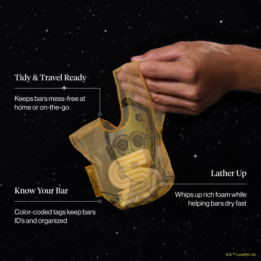 Alternative view of Star Wars & Kitsch Conditioner Bar Saver Bag - R2-D2